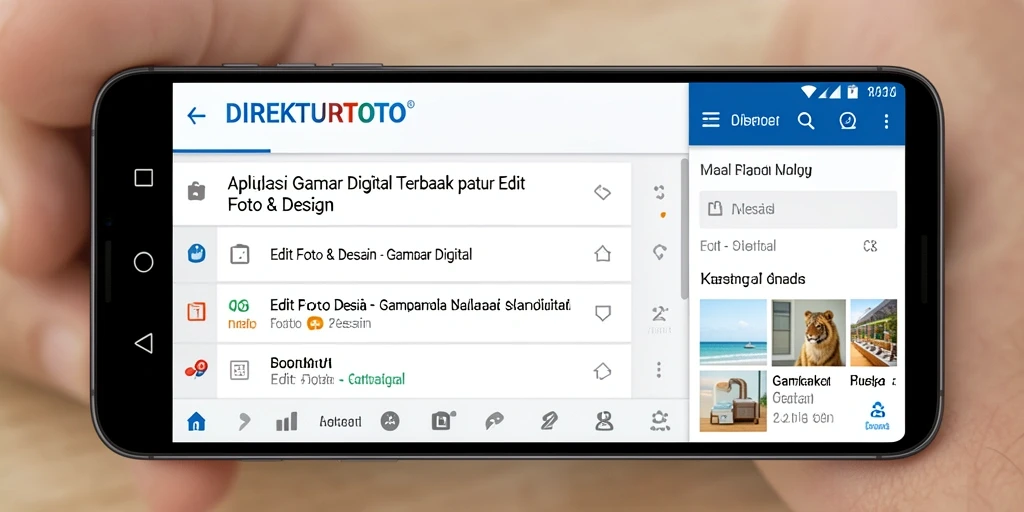Tampilan antarmuka DIREKTURTOTO yang modern dan interaktif.
