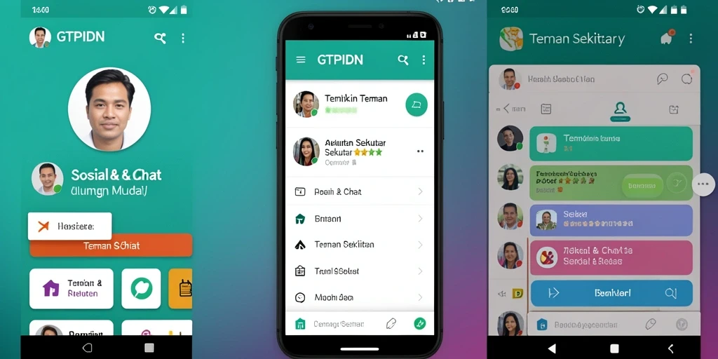 Screenshot utama GTPIDN menampilkan antarmuka pengguna yang menarik dan fungsional.