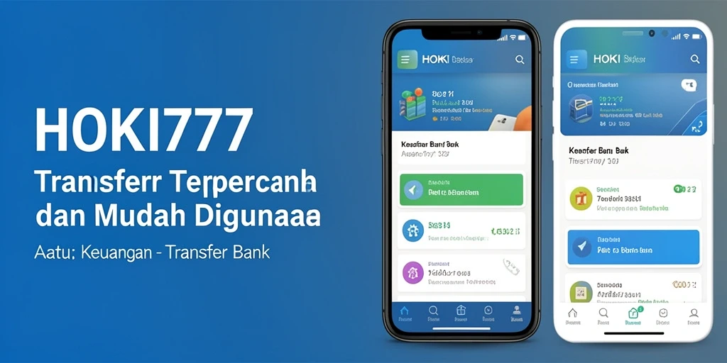 Tampilan antarmuka HOKI777 untuk Transfer Bank yang sederhana dan efisien.