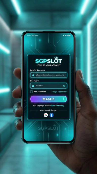 Panduan Masuk Akun sgpslot untuk Pengguna Android