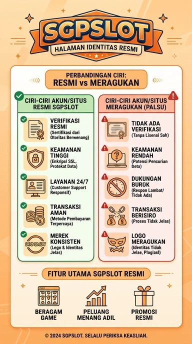 Halaman Resmi SGP Slot untuk Pengguna Android